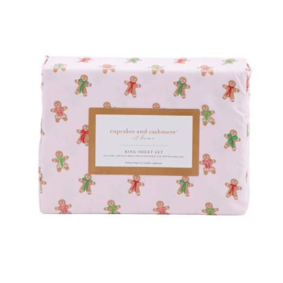 cupcakes & cashmere Other - Cupcakes and Cashmere Gingerbread Treat Sheet Set - TWIN